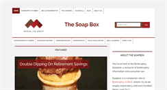 Desktop Screenshot of bankruptcysoapbox.com