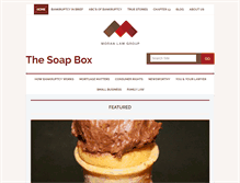 Tablet Screenshot of bankruptcysoapbox.com